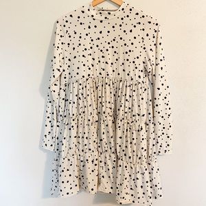 Nasty Gal polka dot dress.